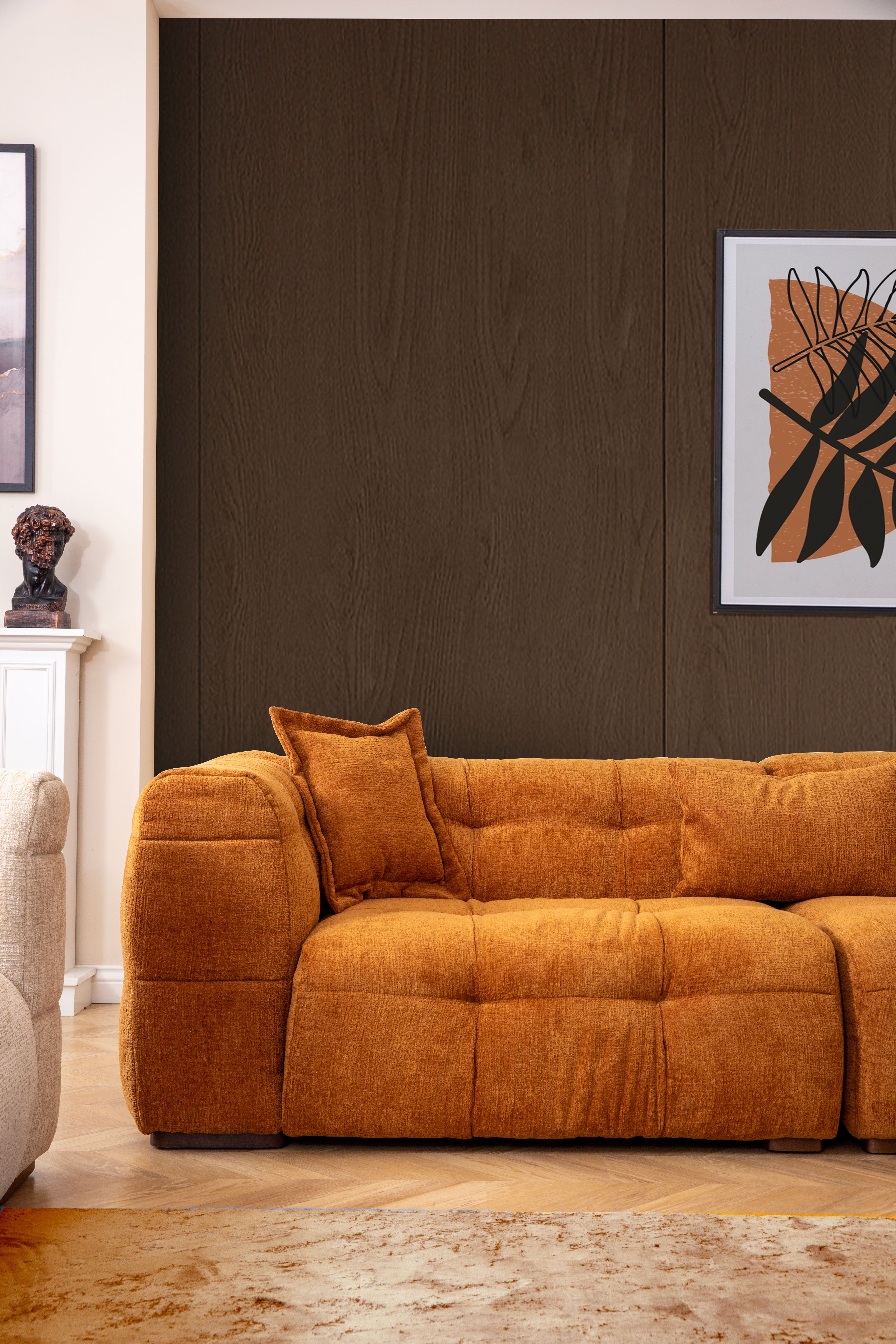 Puffy Üçlü Koltuk