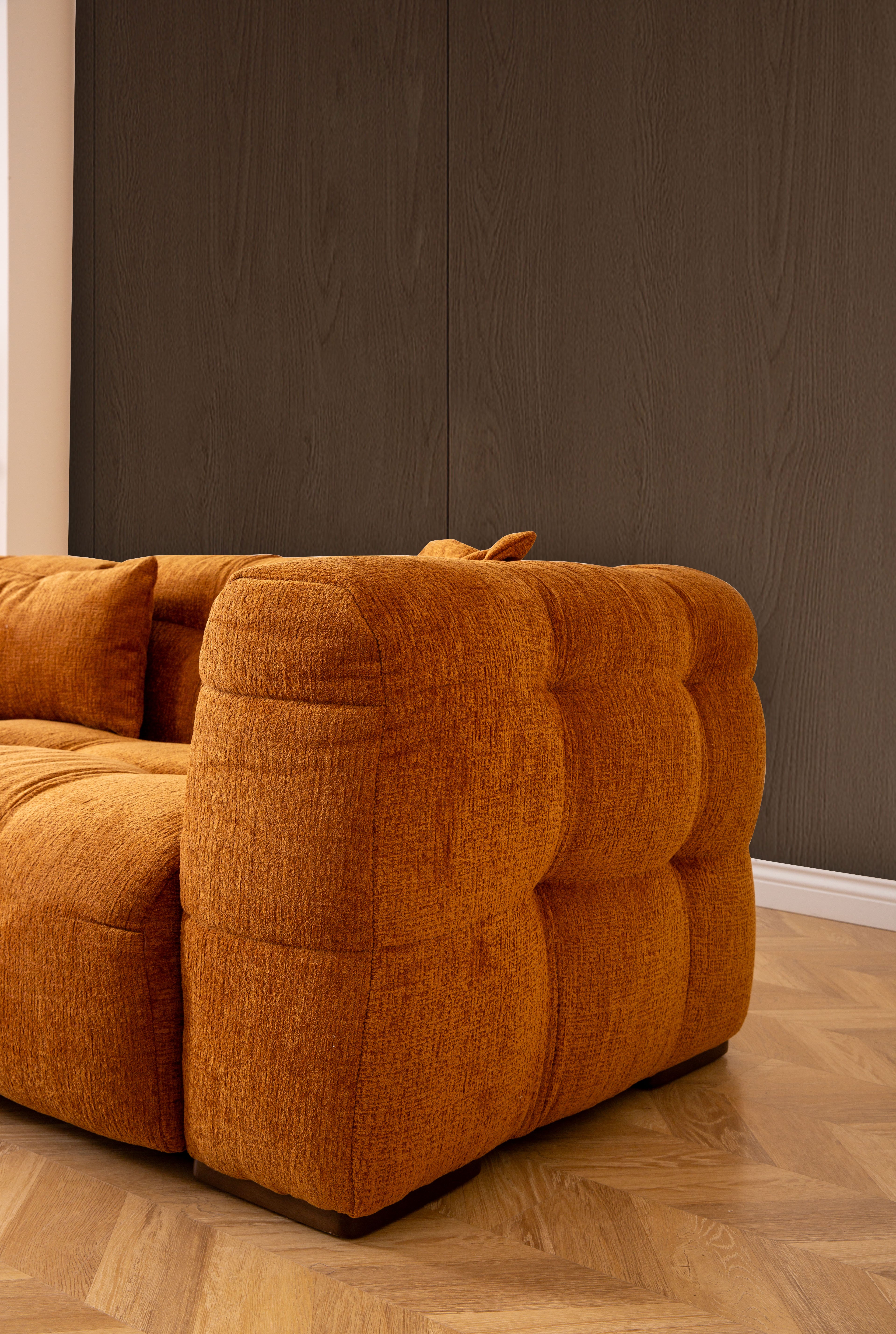 Puffy Üçlü Koltuk