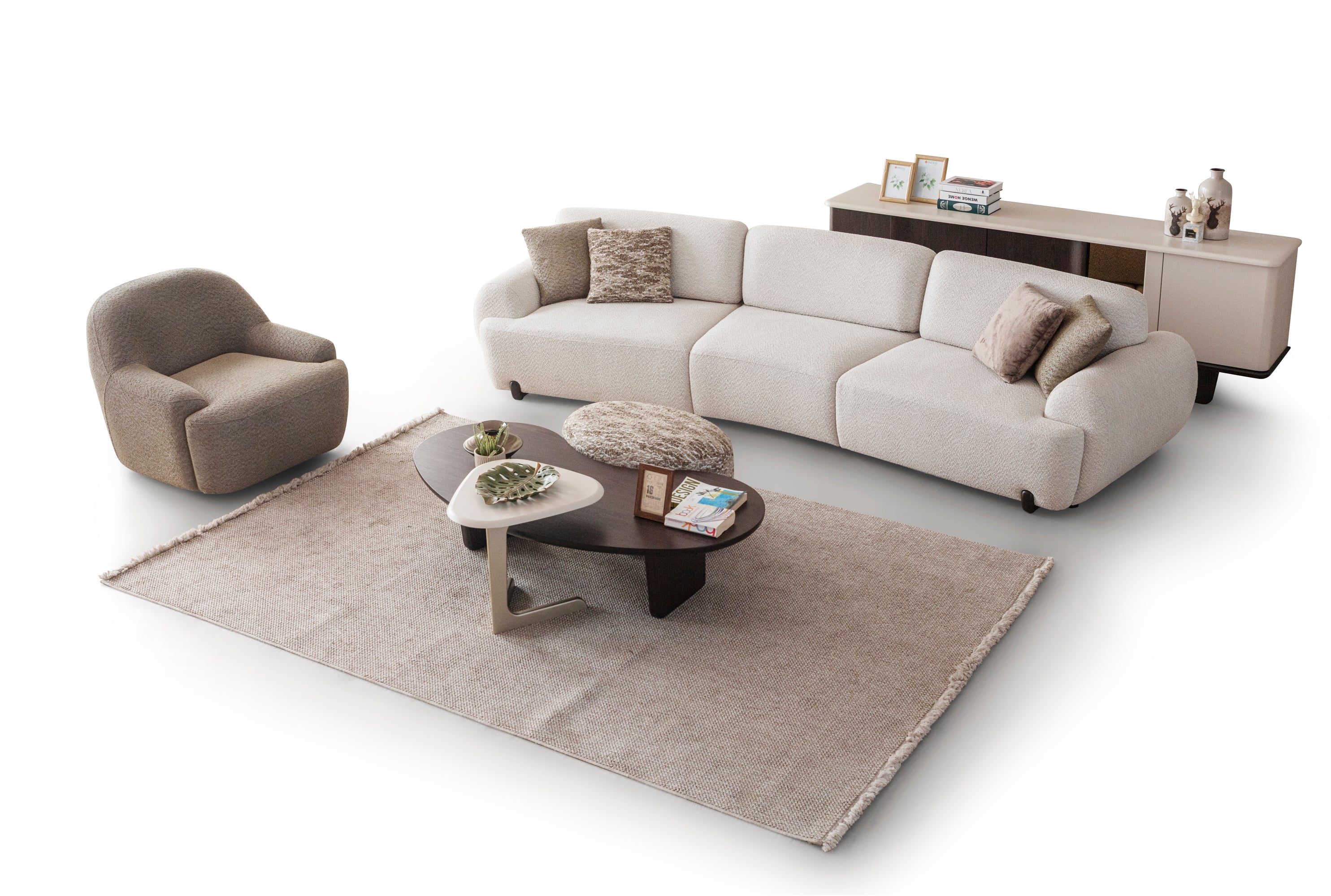 Browni Koltuk Takımı