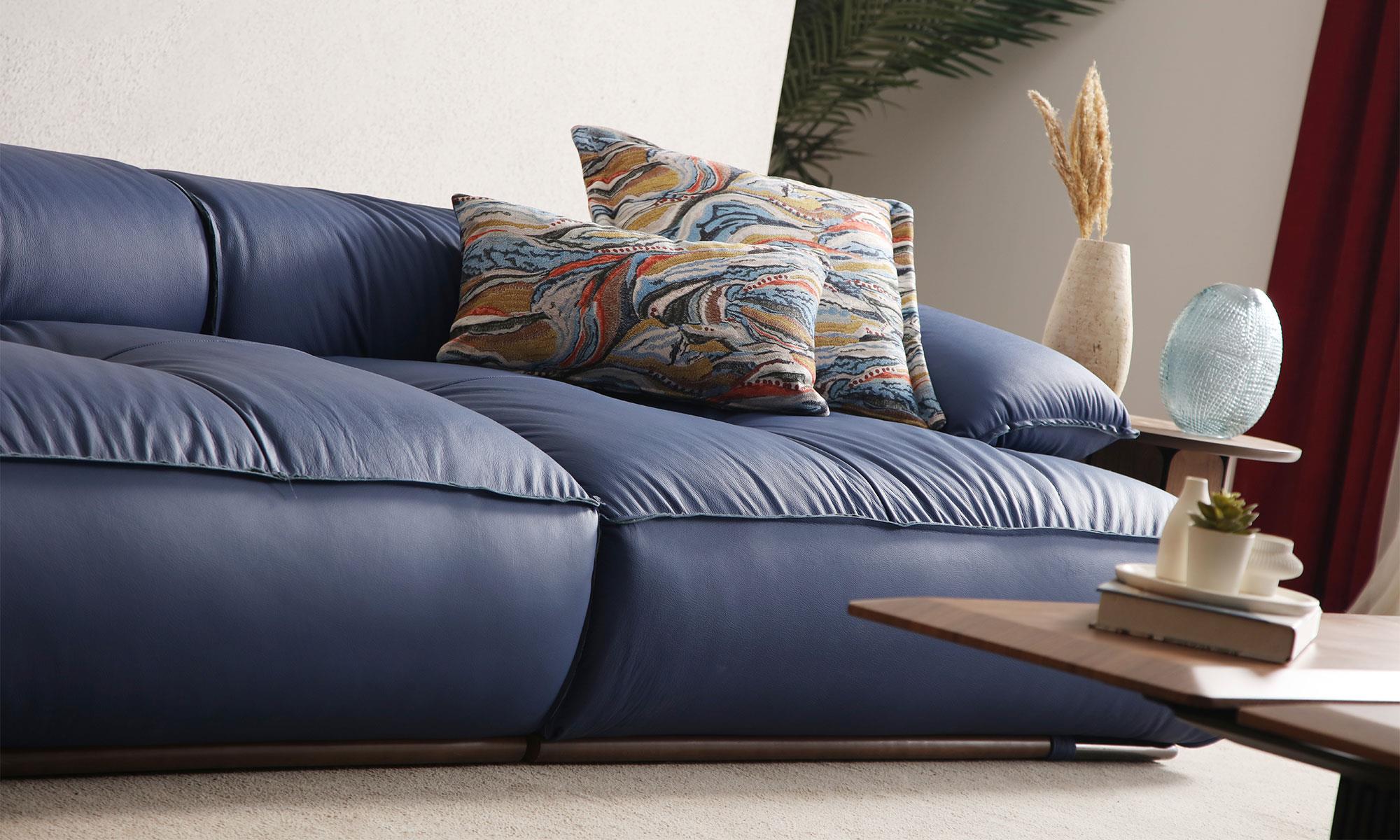 Derma Deri Üçlü Koltuk