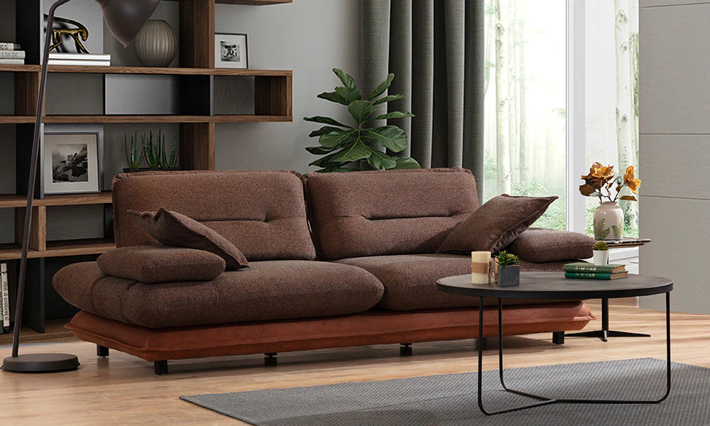 Sofagarnitur mit Farbverlauf