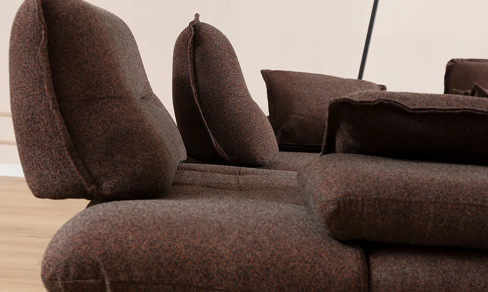 Sofagarnitur mit Farbverlauf