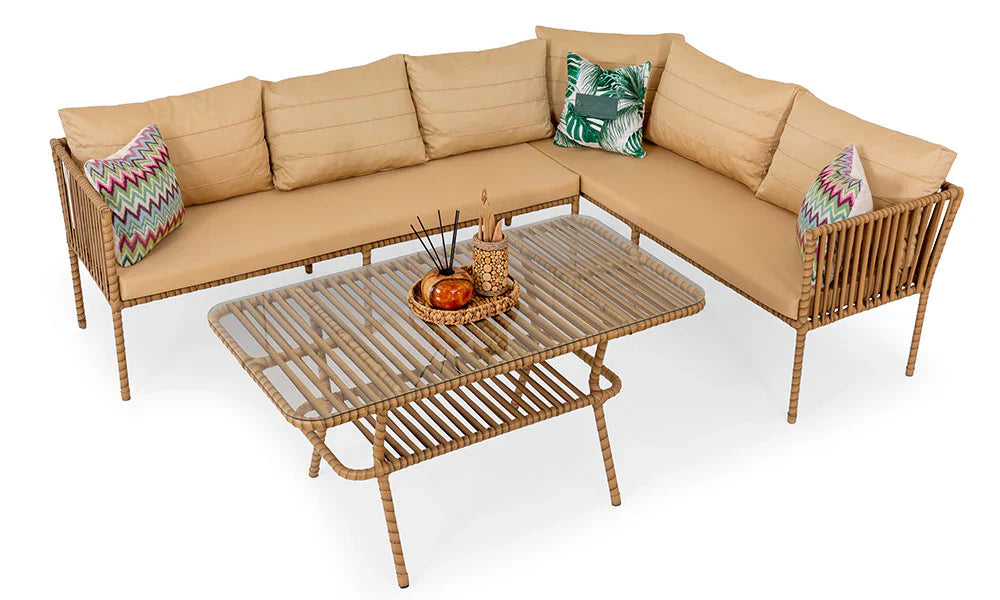 Hilda Garden Ecksofa-Set