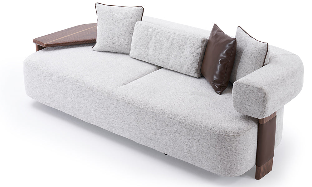 Istanbul Dreisitzer-Sofa mit Couchtisch