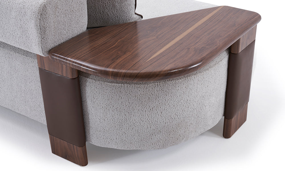 Istanbul Dreisitzer-Sofa mit Couchtisch