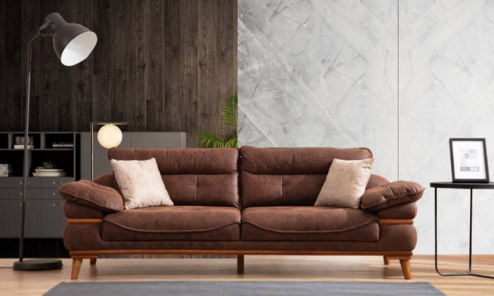 Maledivisches dreiteiliges Sofa
