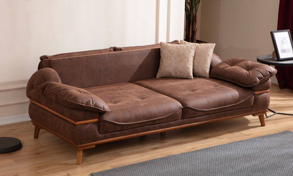 Maledivisches dreiteiliges Sofa
