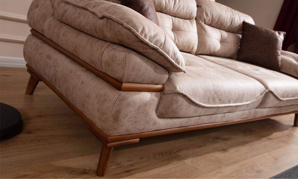 Maledivisches dreiteiliges Sofa