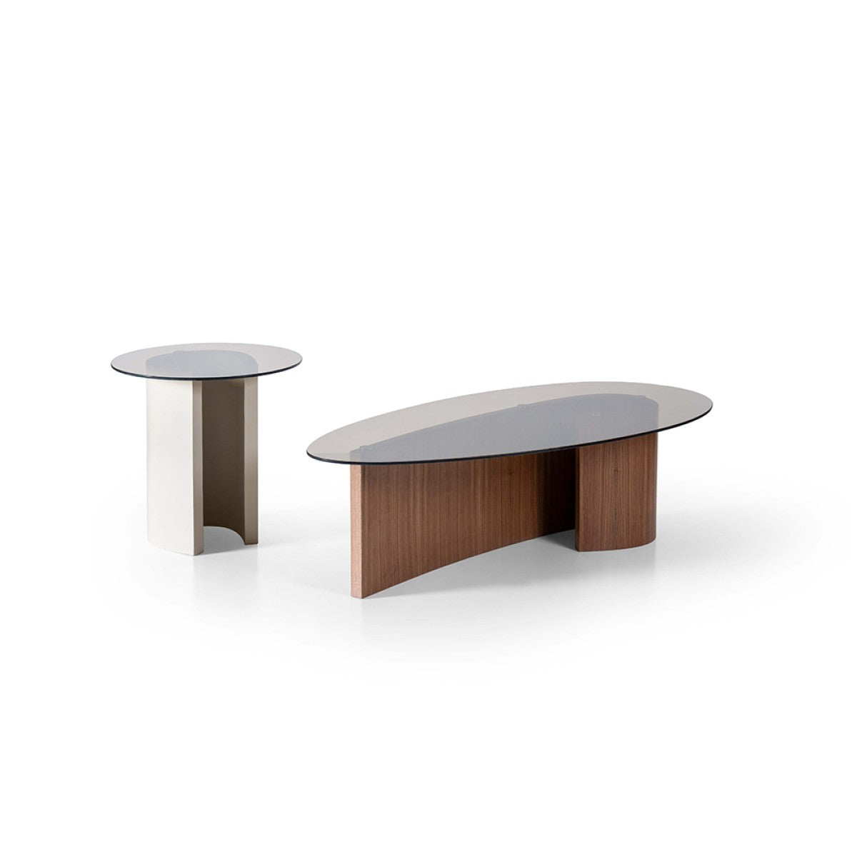 Milano Walnut Orta Sehpa