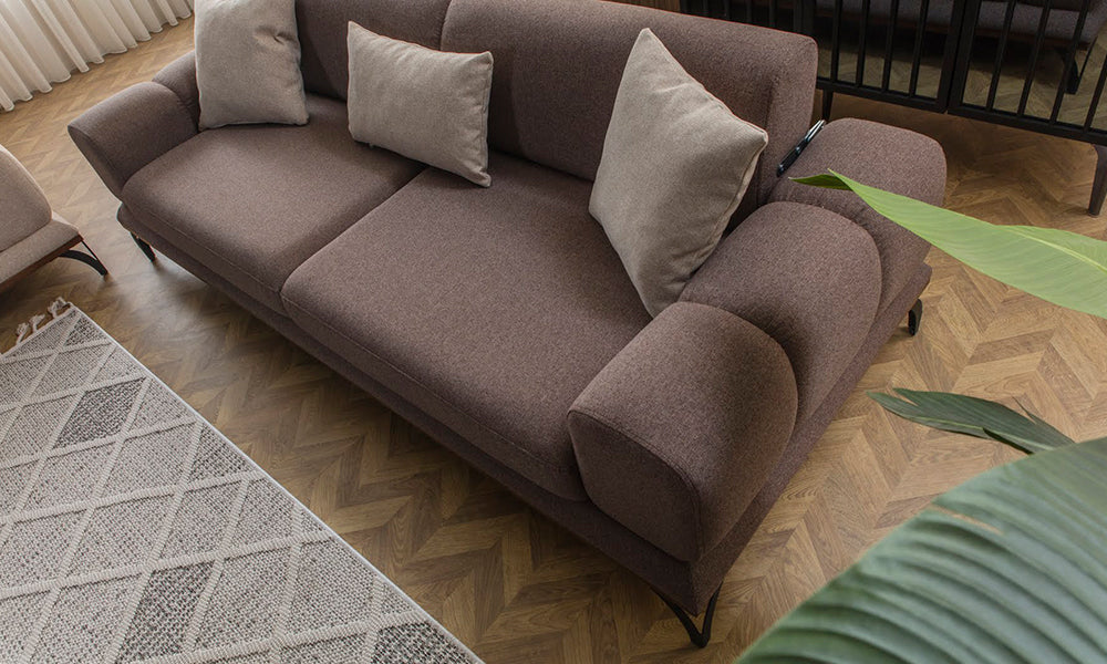 Asel Dreisitzer-Sofa
