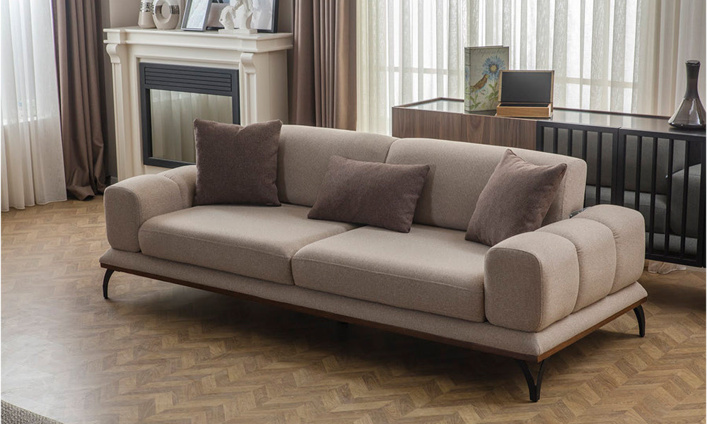 Asel Dreisitzer-Sofa