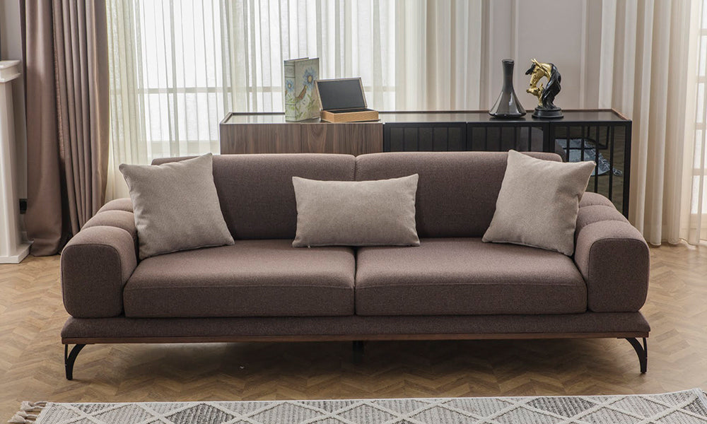 Asel Dreisitzer-Sofa
