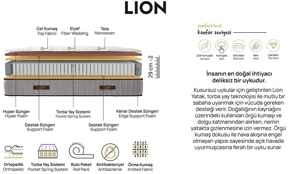 Löwen-Basis- und Kopfteil-Set