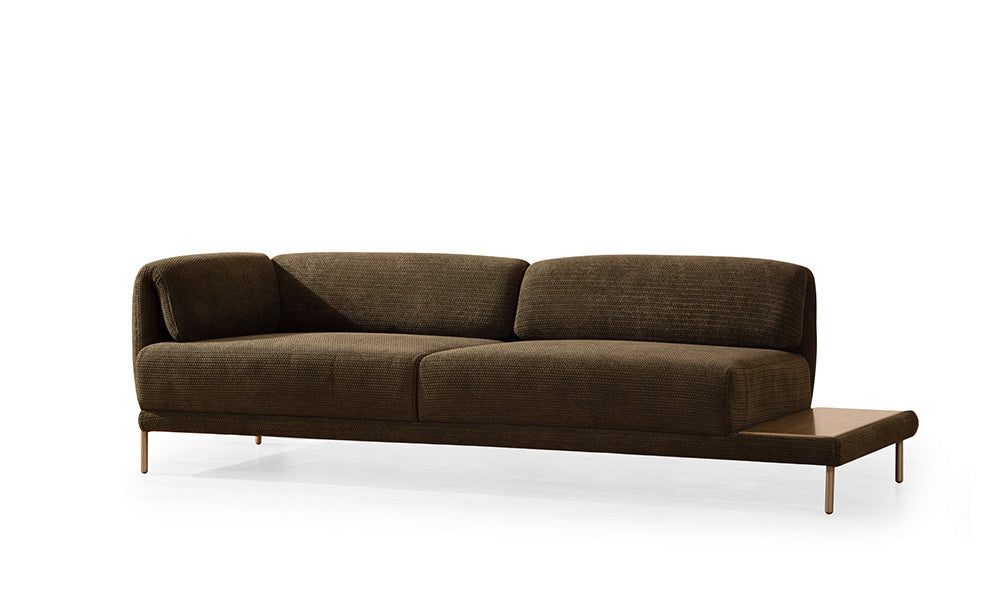 Moss Dreibettsofa mit Couchtisch