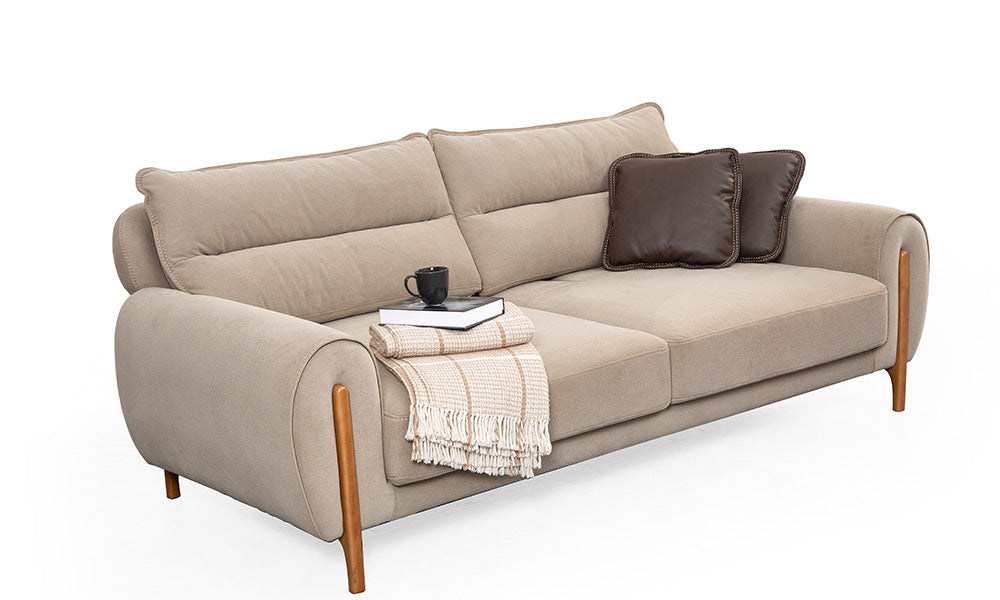 Neues Tilda Chenille 3-Sitzer-Sofa