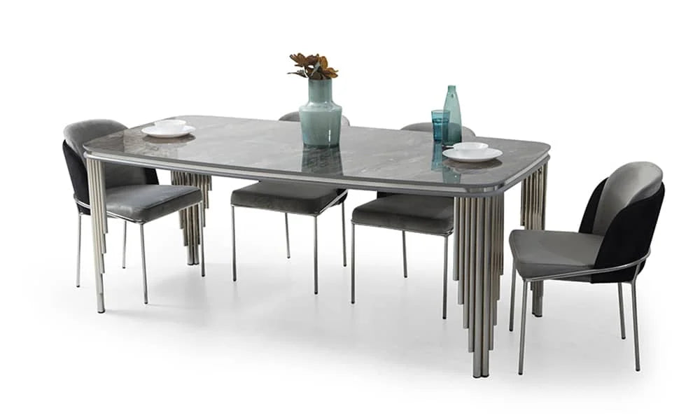 Sedef Gray Yemek Masası