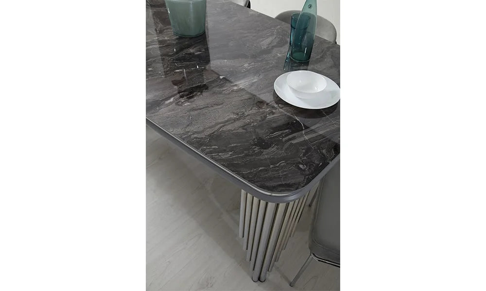 Sedef Gray Yemek Masası