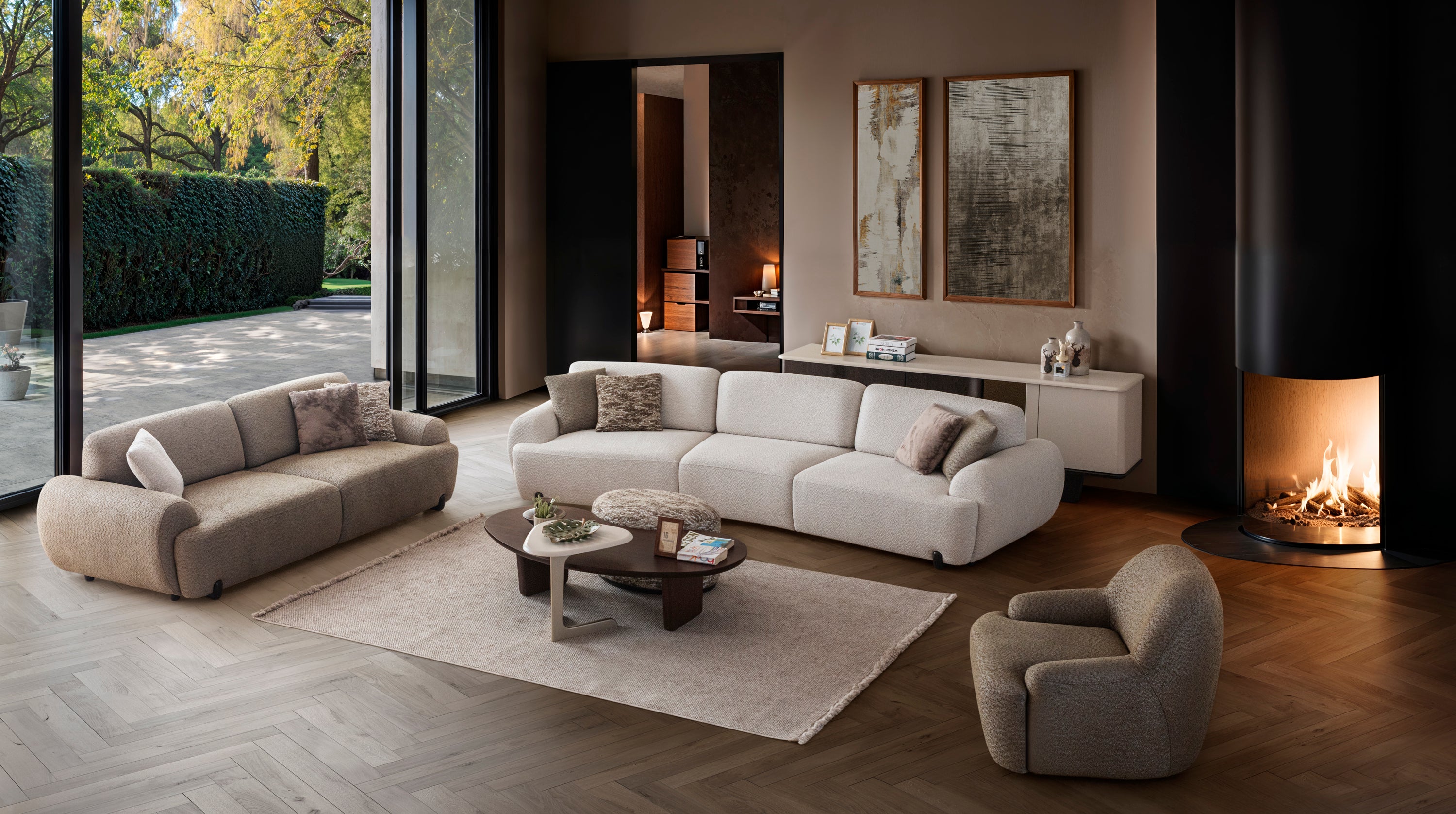 Browni Koltuk Takımı