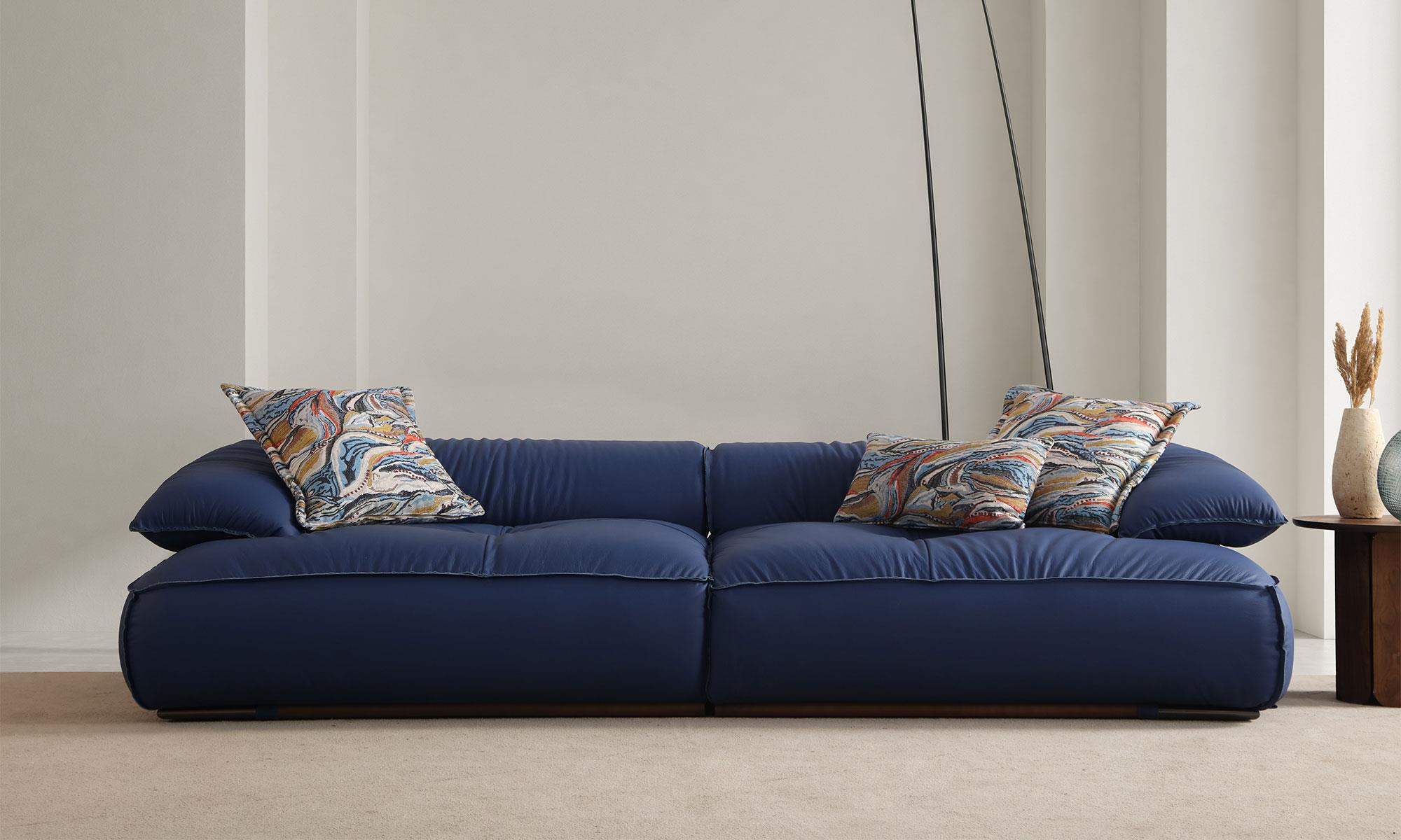 Derma Deri Üçlü Koltuk