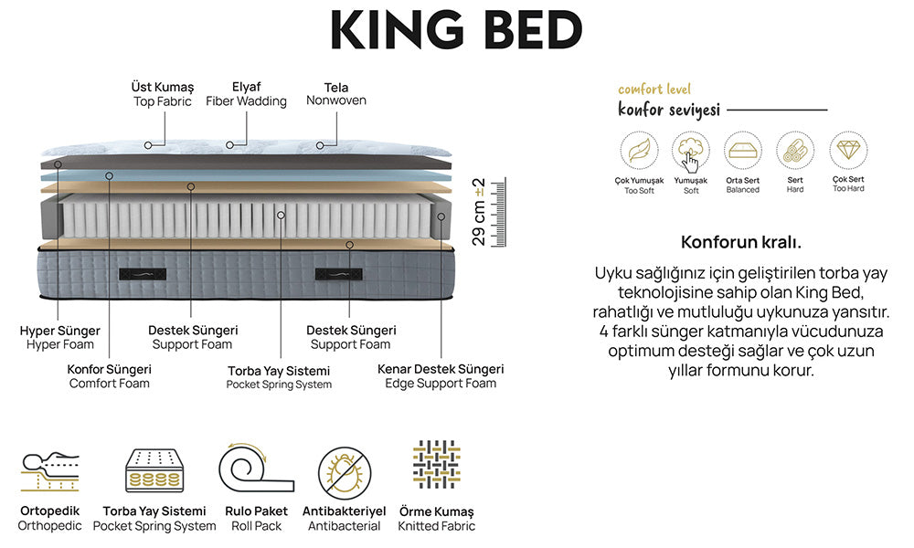 King Bed Yatak