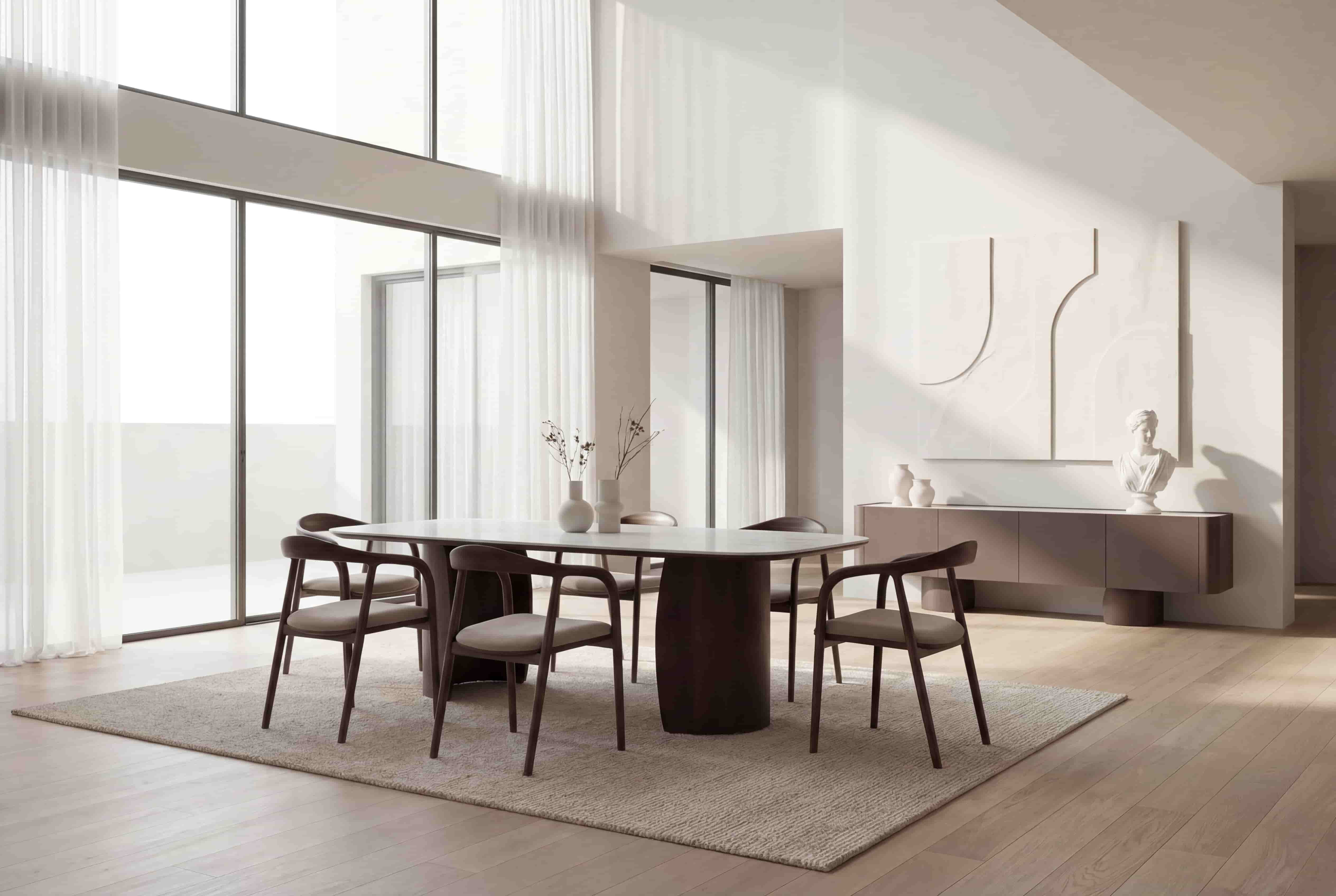 Mercury Seramik Yemek Odası Takımı