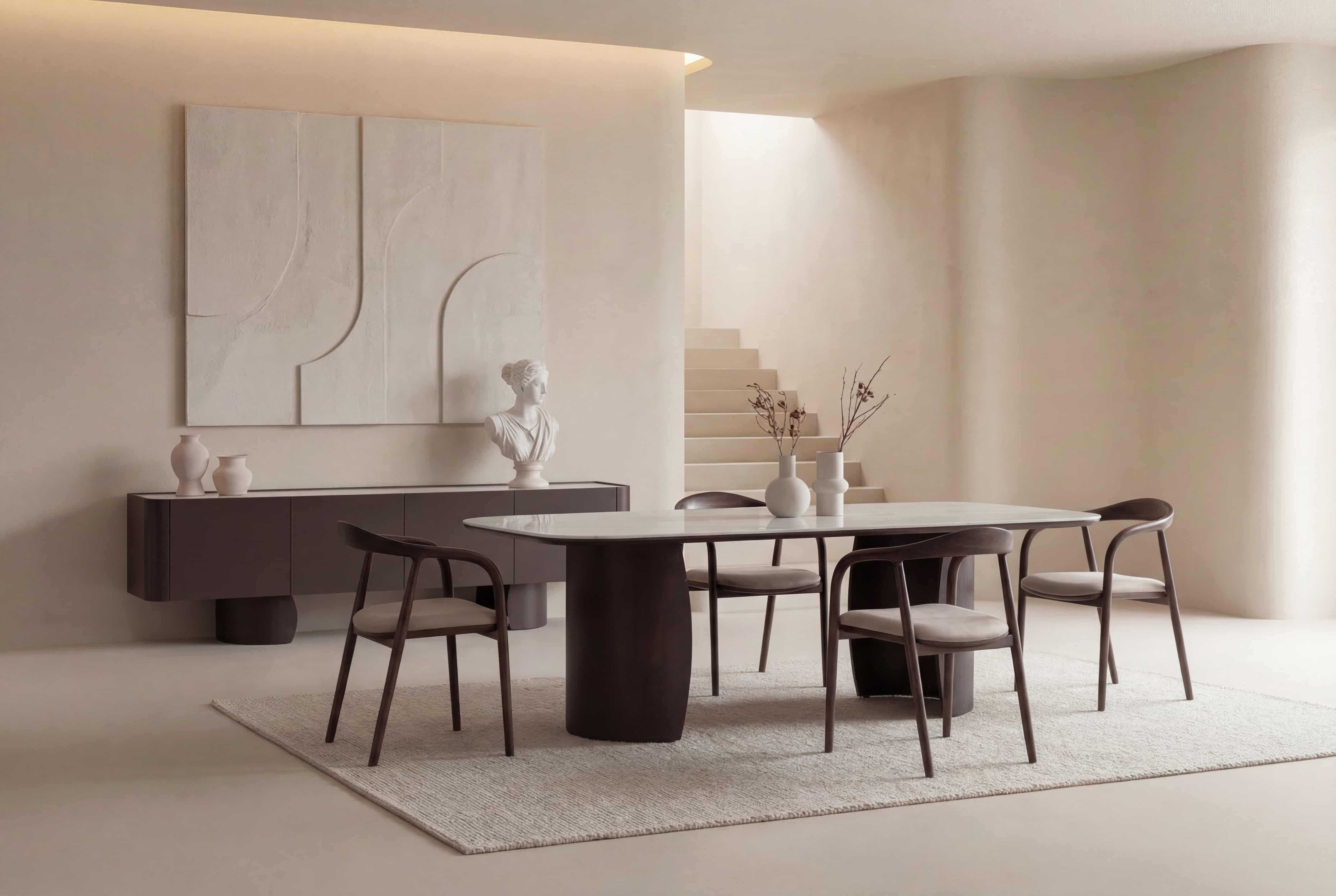 Mercury Seramik Yemek Odası Takımı