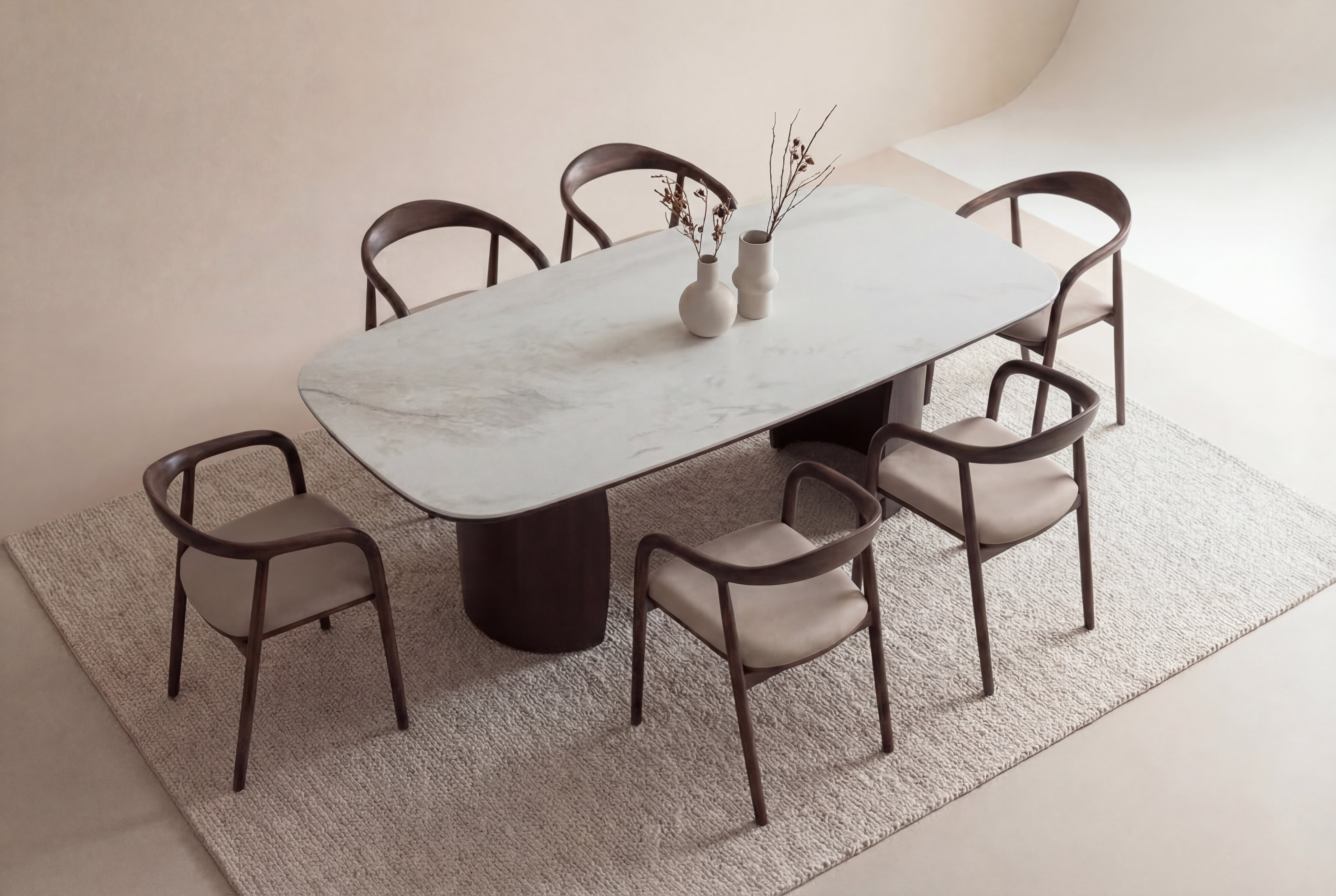 Mercury Seramik Yemek Masası