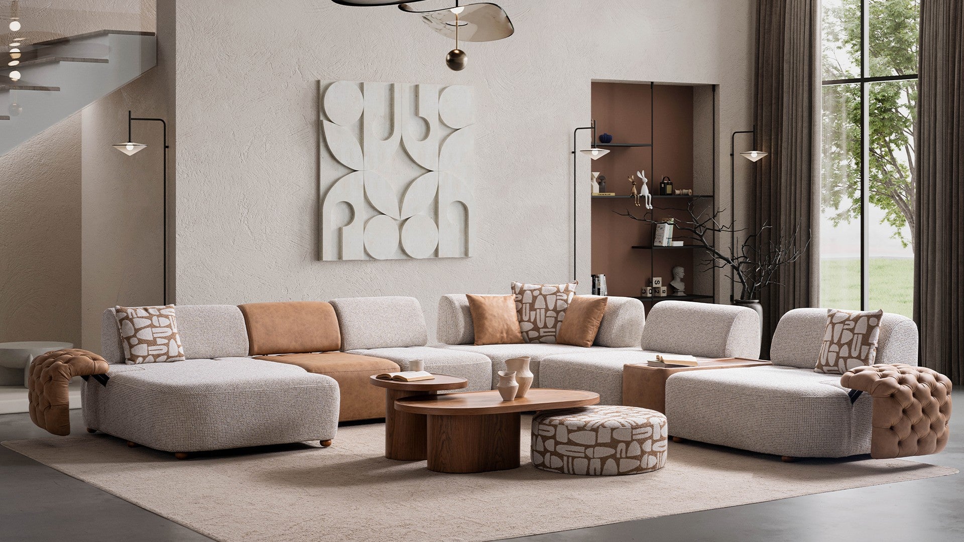 Merli Köşe Koltuk Takımı