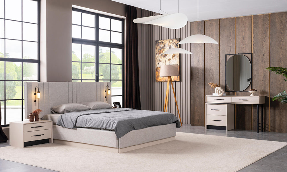 Smaragdgrünes Schlafzimmer-Set